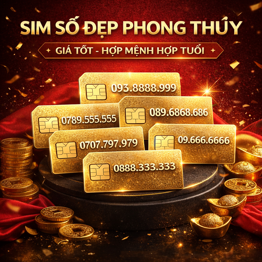 sim số đẹp phong thủy
